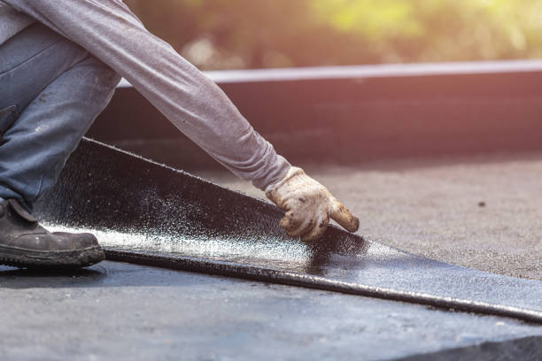 Professional Emergency Waterproofing technician working in Monticello, IN